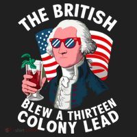 The British Blew A 13 Colony Lead Tumbler thumb 3