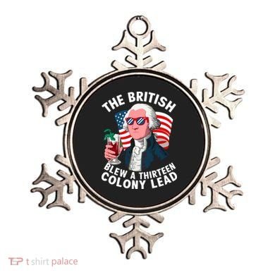 The British Blew A 13 Colony Lead Ornament