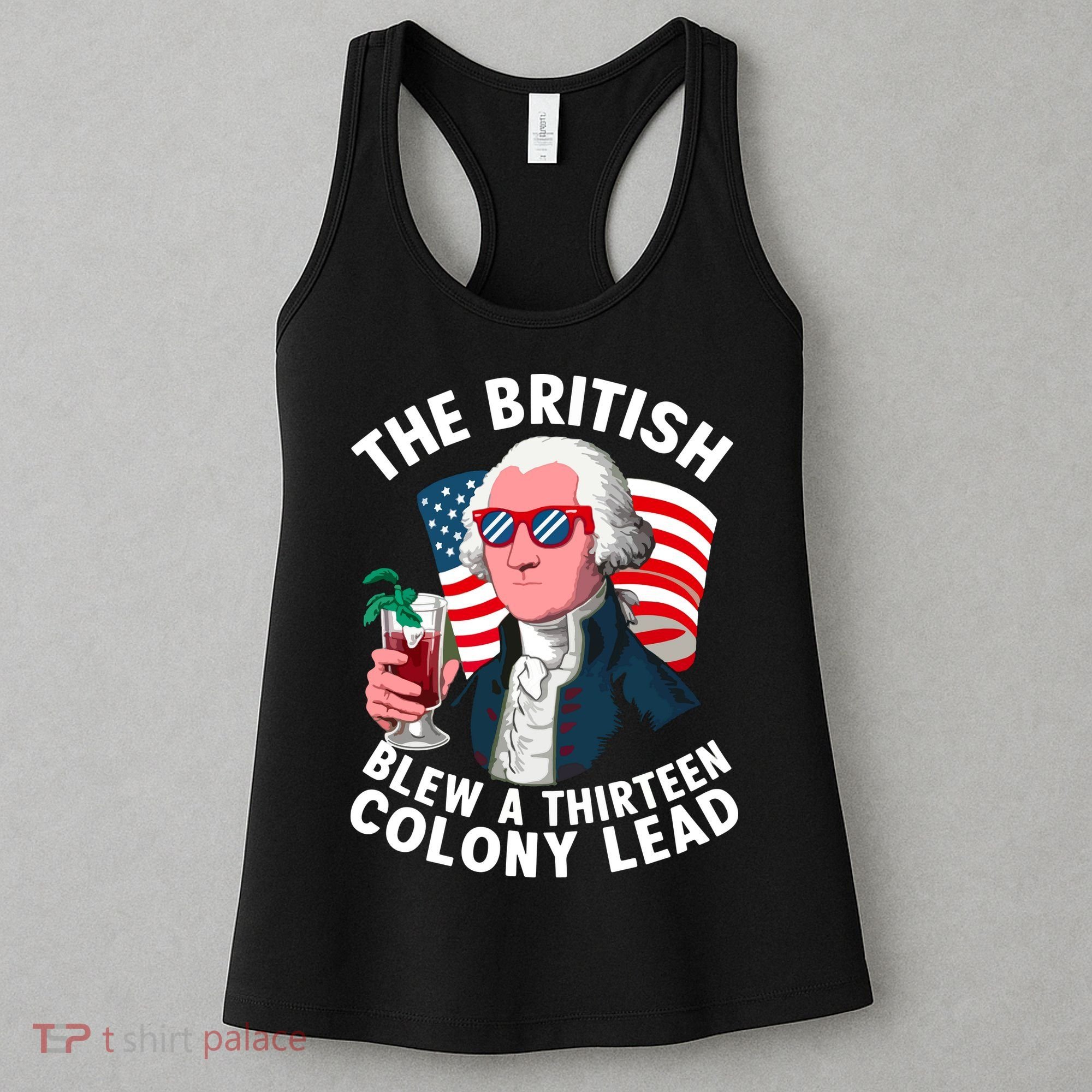 The British Blew A 13 Colony Lead Women's Tank Top