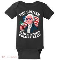 The British Blew A 13 Colony Lead Baby Bodysuit thumb 0