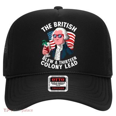 The British Blew A 13 Colony Lead Hat