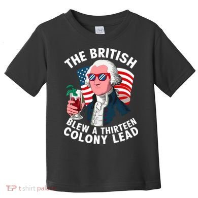 The British Blew A 13 Colony Lead Toddler T-Shirt