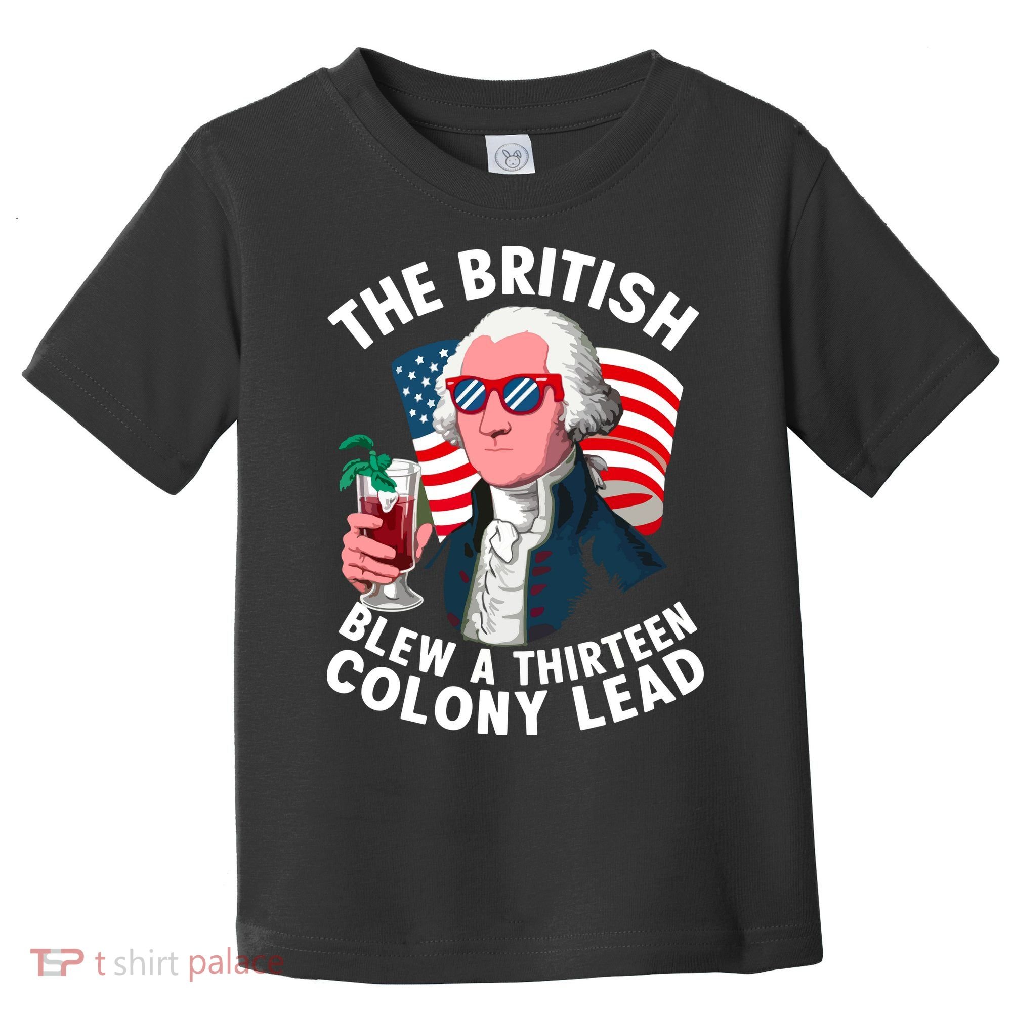 The British Blew A 13 Colony Lead Toddler T-Shirt
