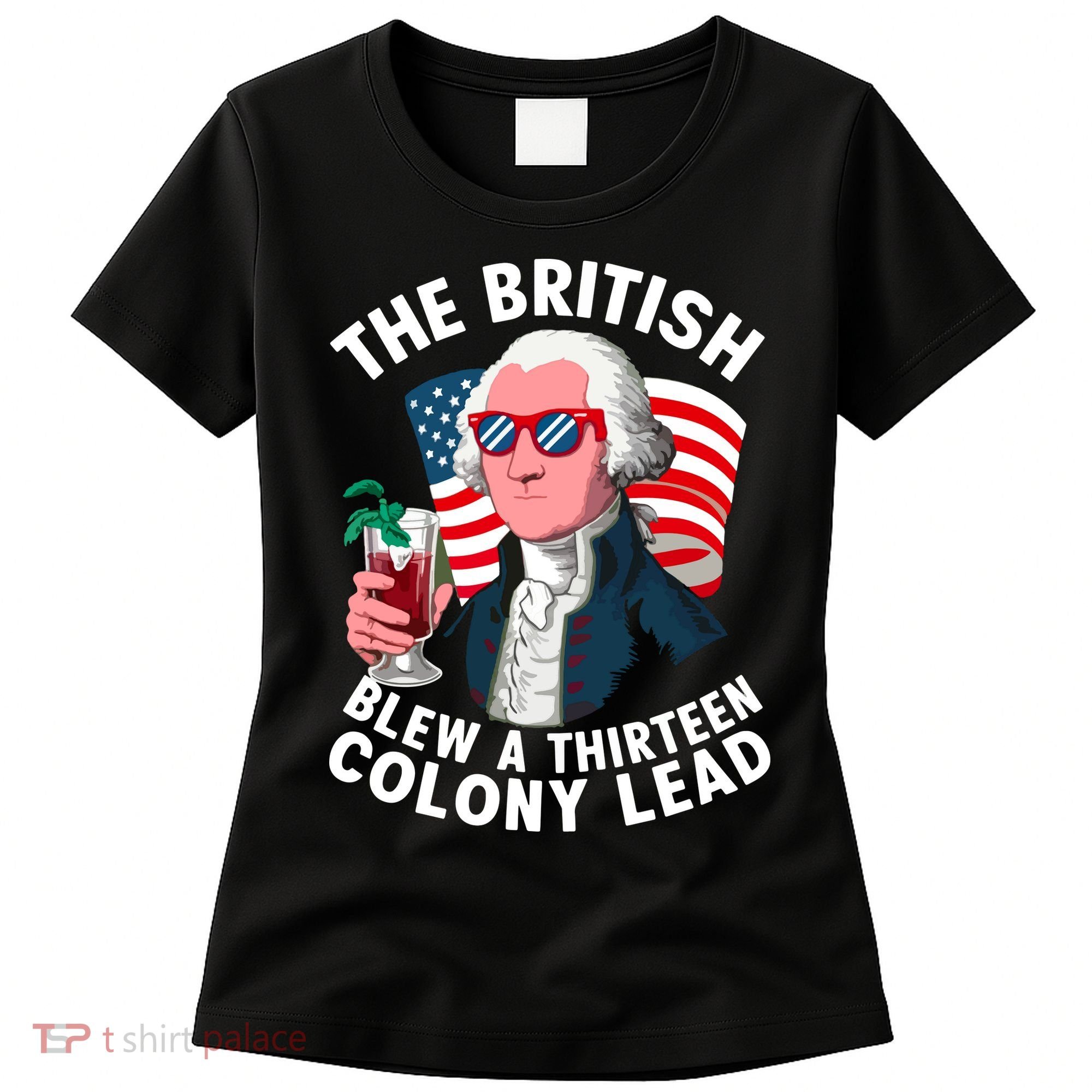 The British Blew A 13 Colony Lead Women's T-Shirt