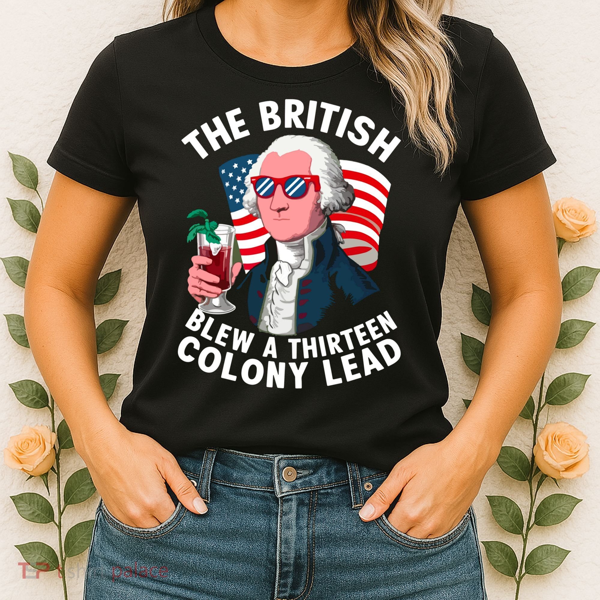 The British Blew A 13 Colony Lead Women's T-Shirt
