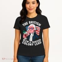 The British Blew A 13 Colony Lead Women's T-Shirt thumb 4