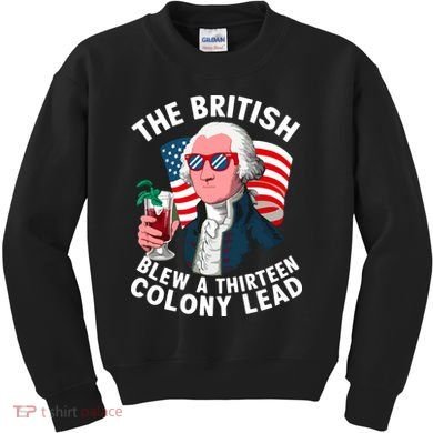 The British Blew A 13 Colony Lead Kids Sweatshirt