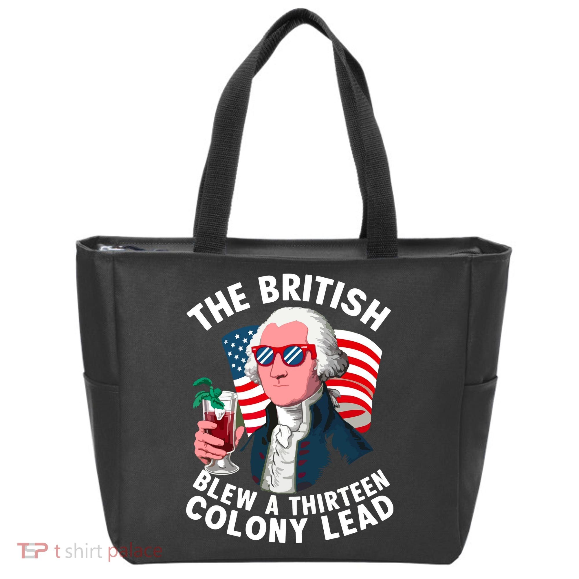 The British Blew A 13 Colony Lead Tote Bag