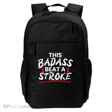 This Badass Beat A Stroke Awareness Brain Attack I Wear Red Backpack