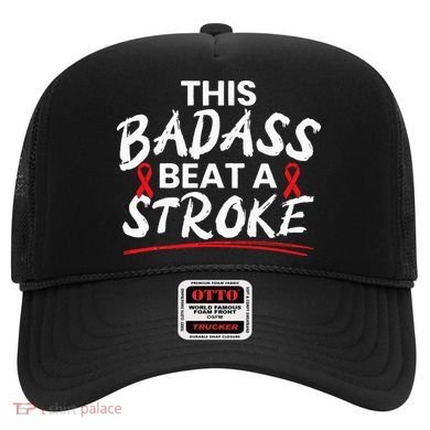 This Badass Beat A Stroke Awareness Brain Attack I Wear Red Hat