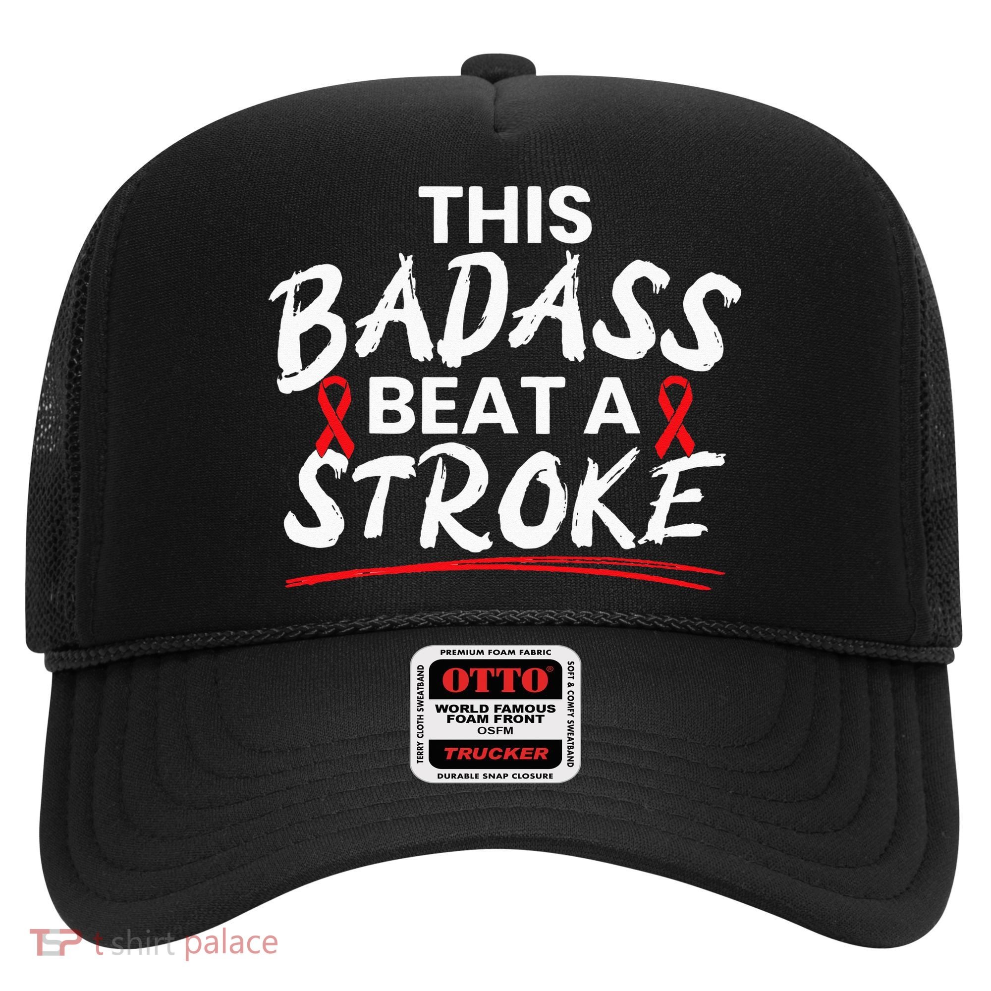 This Badass Beat A Stroke Awareness Brain Attack I Wear Red Hat