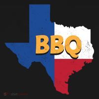 Texas Bbq Barbeque Party Grillmaster Grilling Smoking Meat Gift USA-Made Doggie Bandana thumb 2