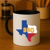 Texas Bbq Barbeque Party Grillmaster Grilling Smoking Meat Gift Coffee Mug thumb 4
