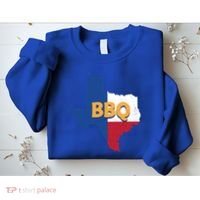 Texas Bbq Barbeque Party Grillmaster Grilling Smoking Meat Gift Sweatshirt thumb 2