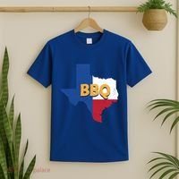 Texas Bbq Barbeque Party Grillmaster Grilling Smoking Meat Gift T-Shirt thumb 2