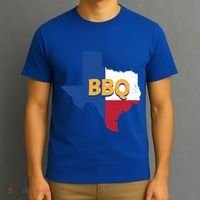 Texas Bbq Barbeque Party Grillmaster Grilling Smoking Meat Gift T-Shirt thumb 3