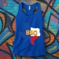 Texas Bbq Barbeque Party Grillmaster Grilling Smoking Meat Gift Women's Tank Top thumb 3