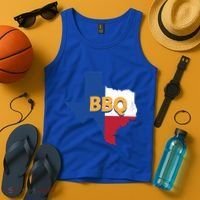 Texas Bbq Barbeque Party Grillmaster Grilling Smoking Meat Gift Tank Top thumb 4