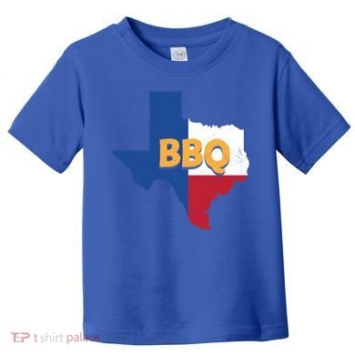 Texas Bbq Barbeque Party Grillmaster Grilling Smoking Meat Gift Toddler T-Shirt