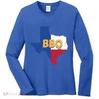 Texas Bbq Barbeque Party Grillmaster Grilling Smoking Meat Gift Women's Long Sleeve Shirt thumb 0