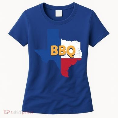 Texas Bbq Barbeque Party Grillmaster Grilling Smoking Meat Gift Women's T-Shirt