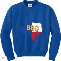 Texas Bbq Barbeque Party Grillmaster Grilling Smoking Meat Gift Kids Sweatshirt thumb 0