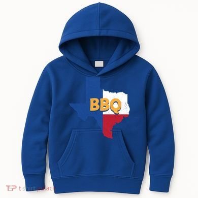 Texas Bbq Barbeque Party Grillmaster Grilling Smoking Meat Gift Kids Hoodie