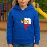 Texas Bbq Barbeque Party Grillmaster Grilling Smoking Meat Gift Kids Hoodie thumb 3