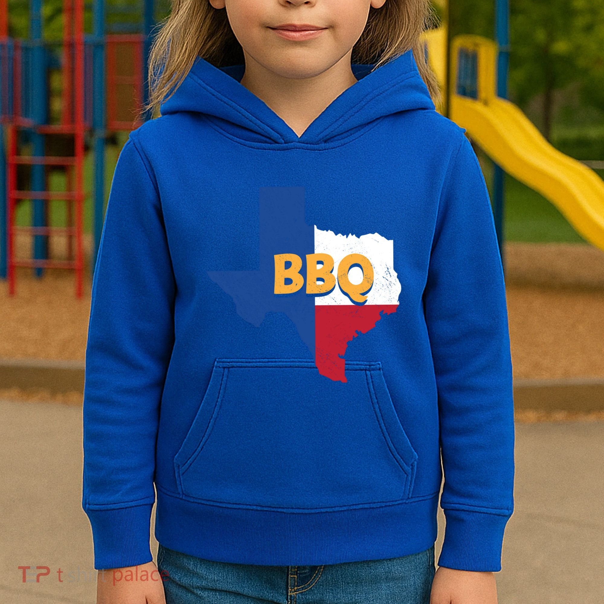 Texas Bbq Barbeque Party Grillmaster Grilling Smoking Meat Gift Kids Hoodie