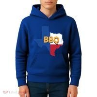 Texas Bbq Barbeque Party Grillmaster Grilling Smoking Meat Gift Kids Hoodie thumb 4