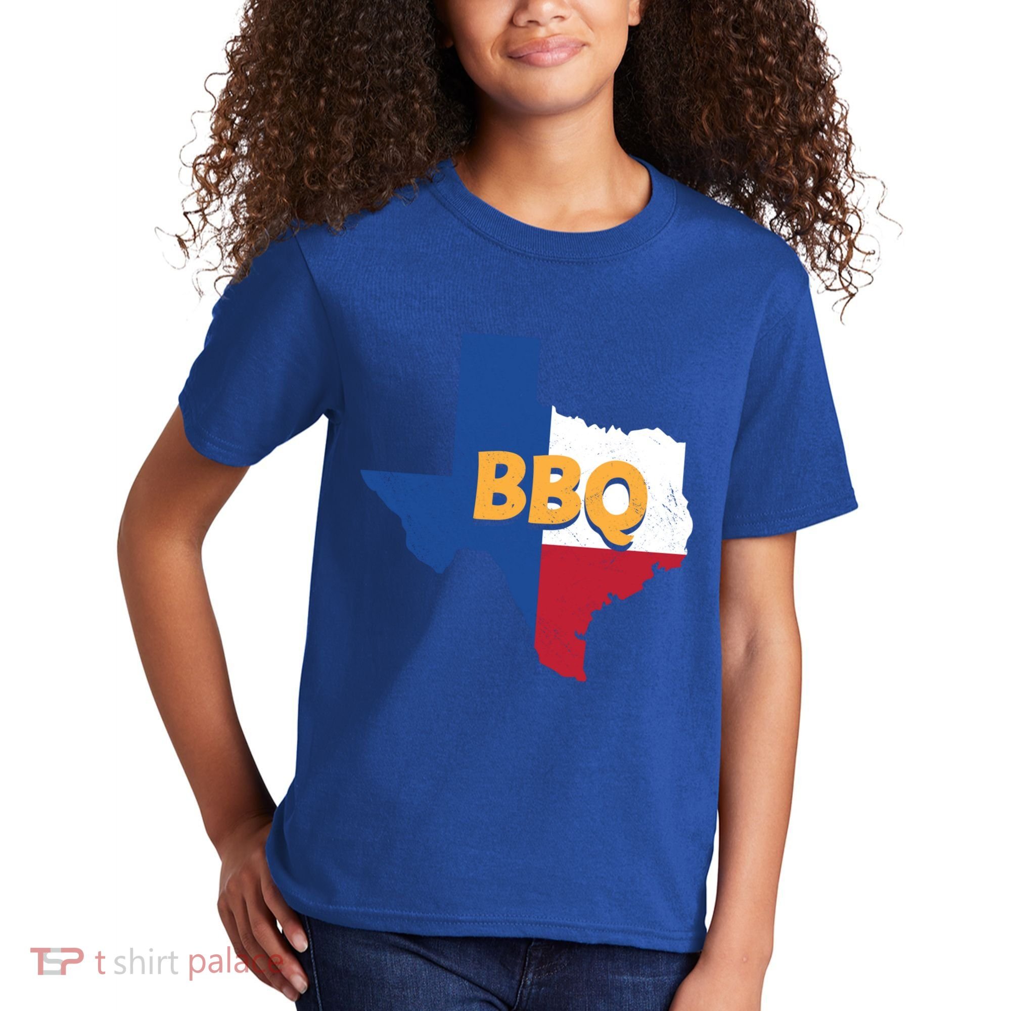 Texas Bbq Barbeque Party Grillmaster Grilling Smoking Meat Gift Kids T-Shirt