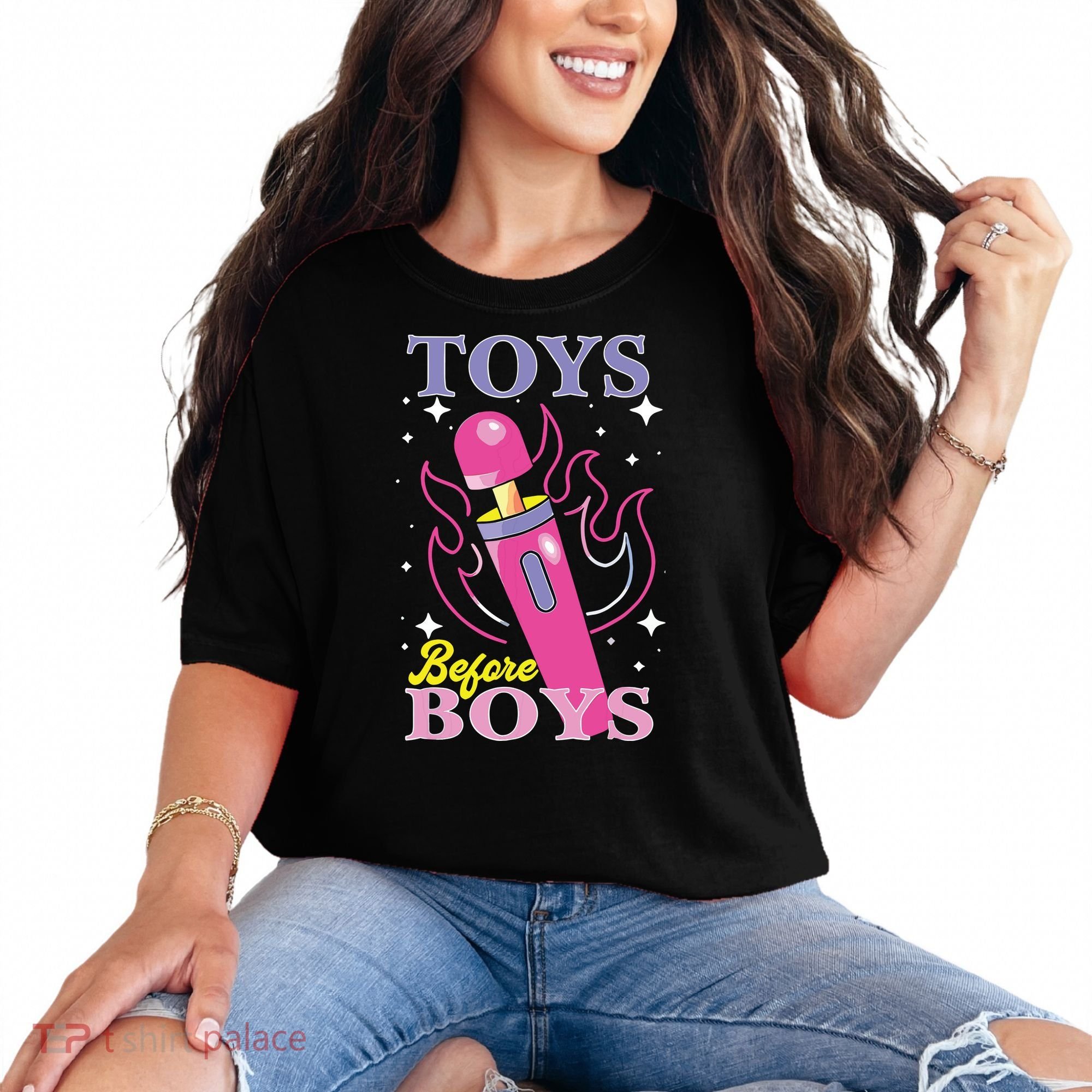 Toys Before Boy Comfort Colors T-Shirt