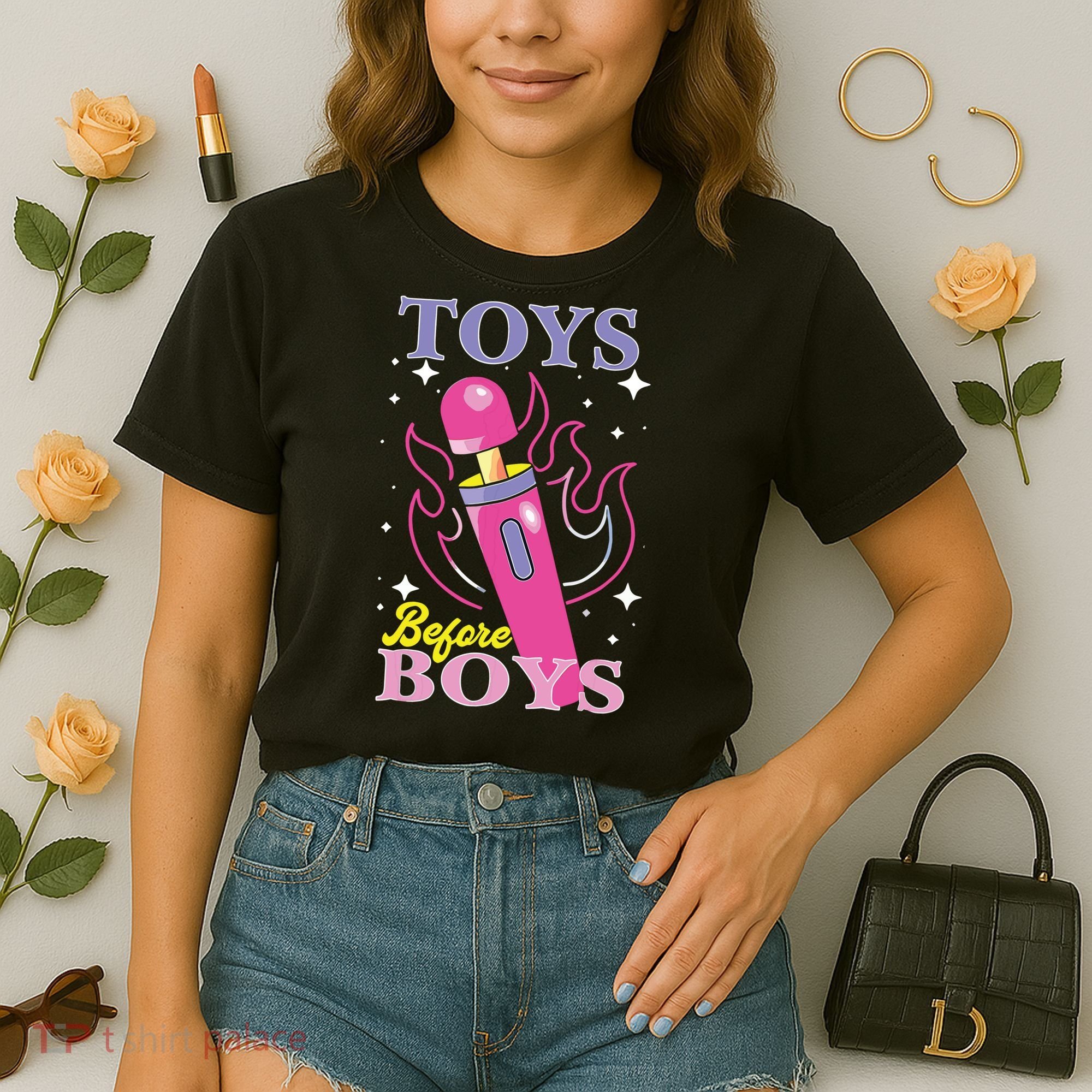 Toys Before Boy Comfort Colors Boxy T-Shirt