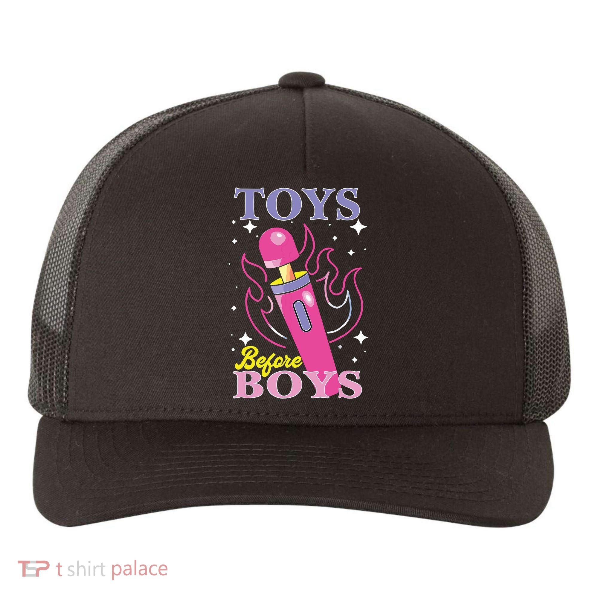 Toys Before Boy Yupoong Adult 5-Panel Trucker Hat