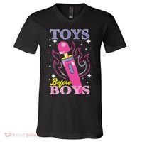 Toys Before Boy V-Neck T-Shirt thumb 0