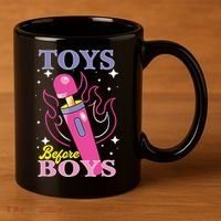 Toys Before Boy 11oz C Handle Ceramic Mug thumb 3