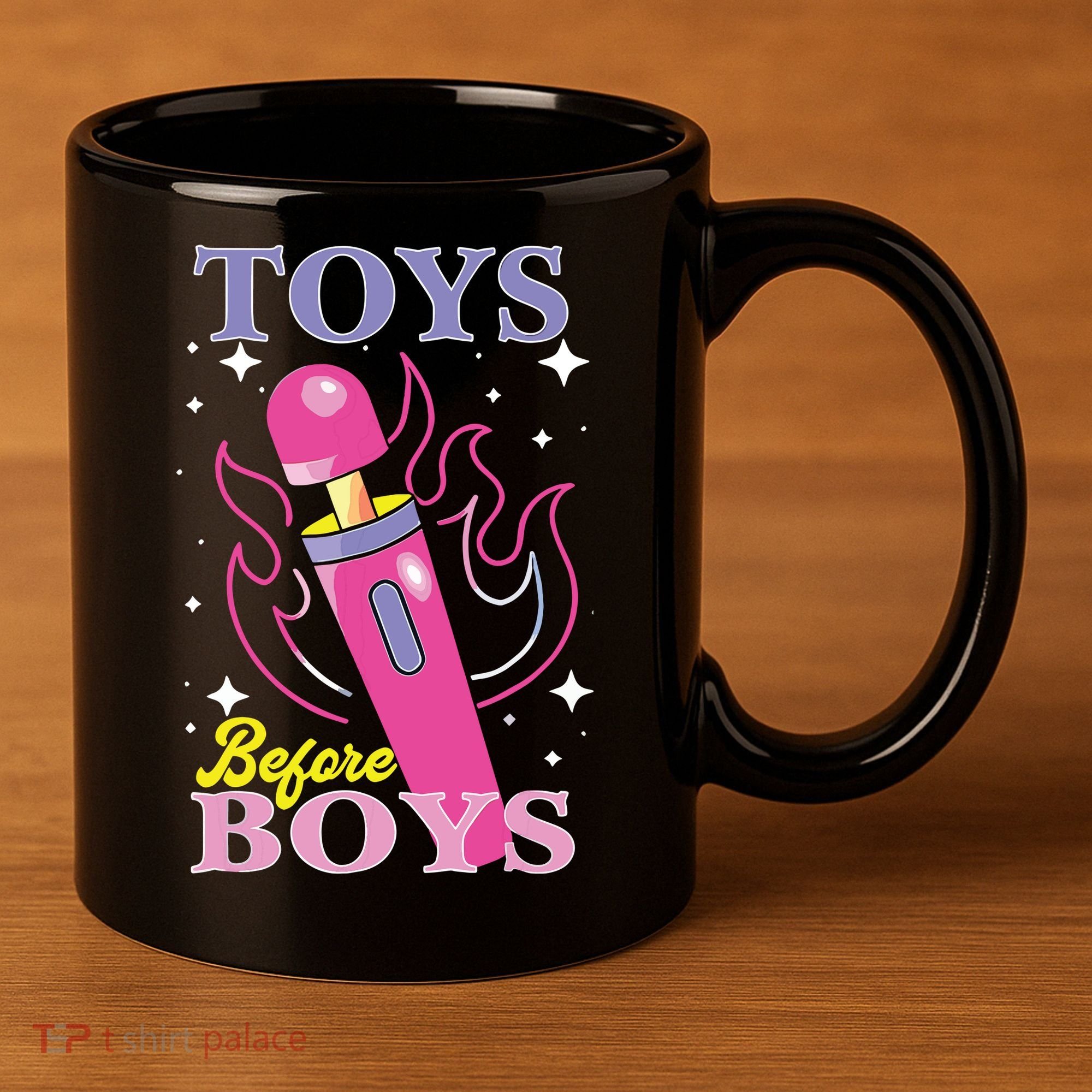 Toys Before Boy 11oz C Handle Ceramic Mug