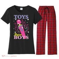 Toys Before Boy Women's Flannel Pajama Set thumb 0