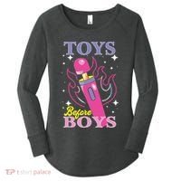 Toys Before Boy Women's Perfect Tri Tunic Long Sleeve Shirt thumb 0