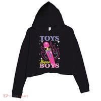 Toys Before Boy Crop Fleece Hoodie thumb 0