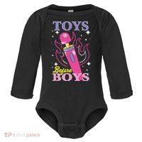 Toys Before Boy Baby Long Sleeve Bodysuit thumb 0