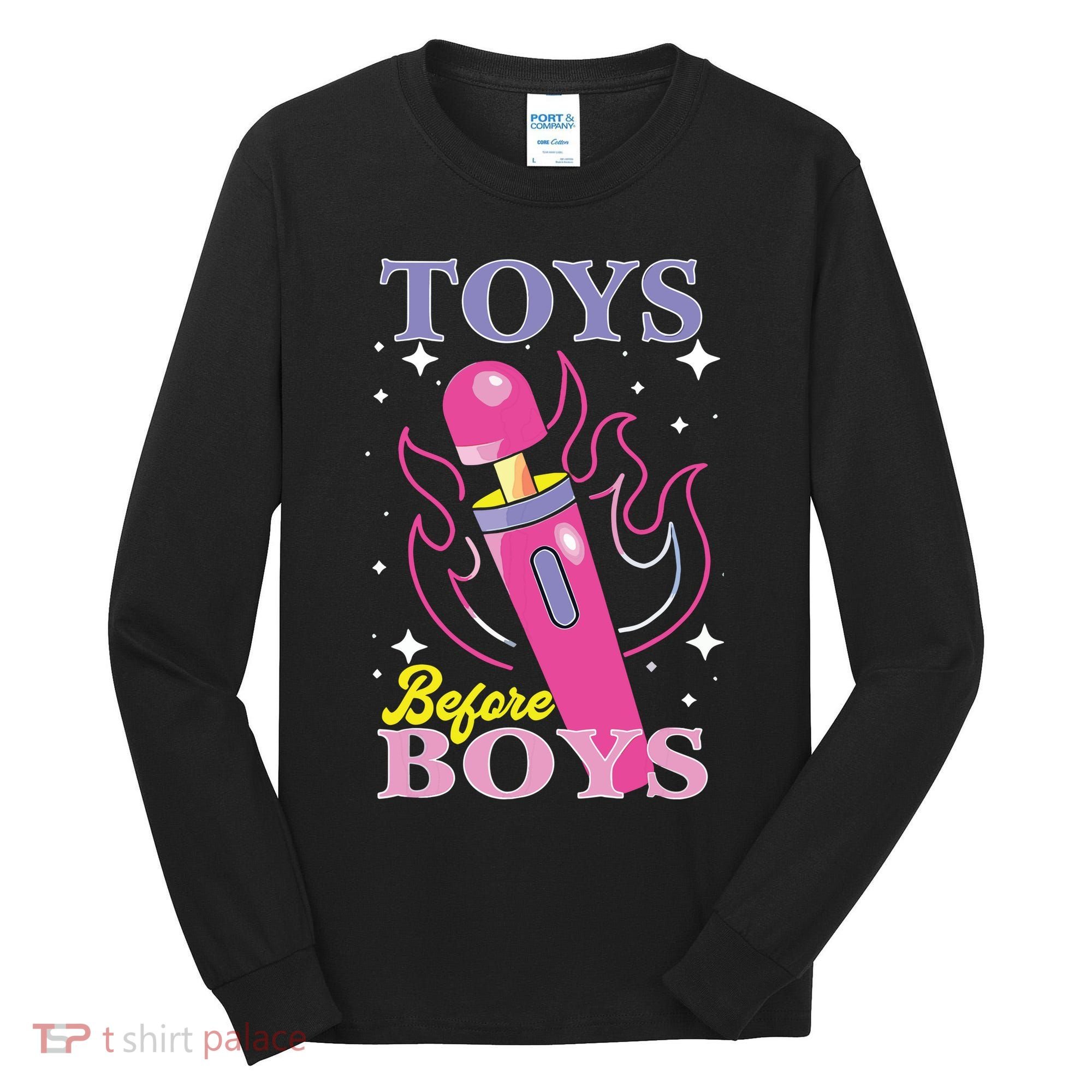 Toys Before Boy Tall Long Sleeve Shirt