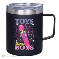 Toys Before Boy 12oz Stainless Steel Coffee Mug thumb 0