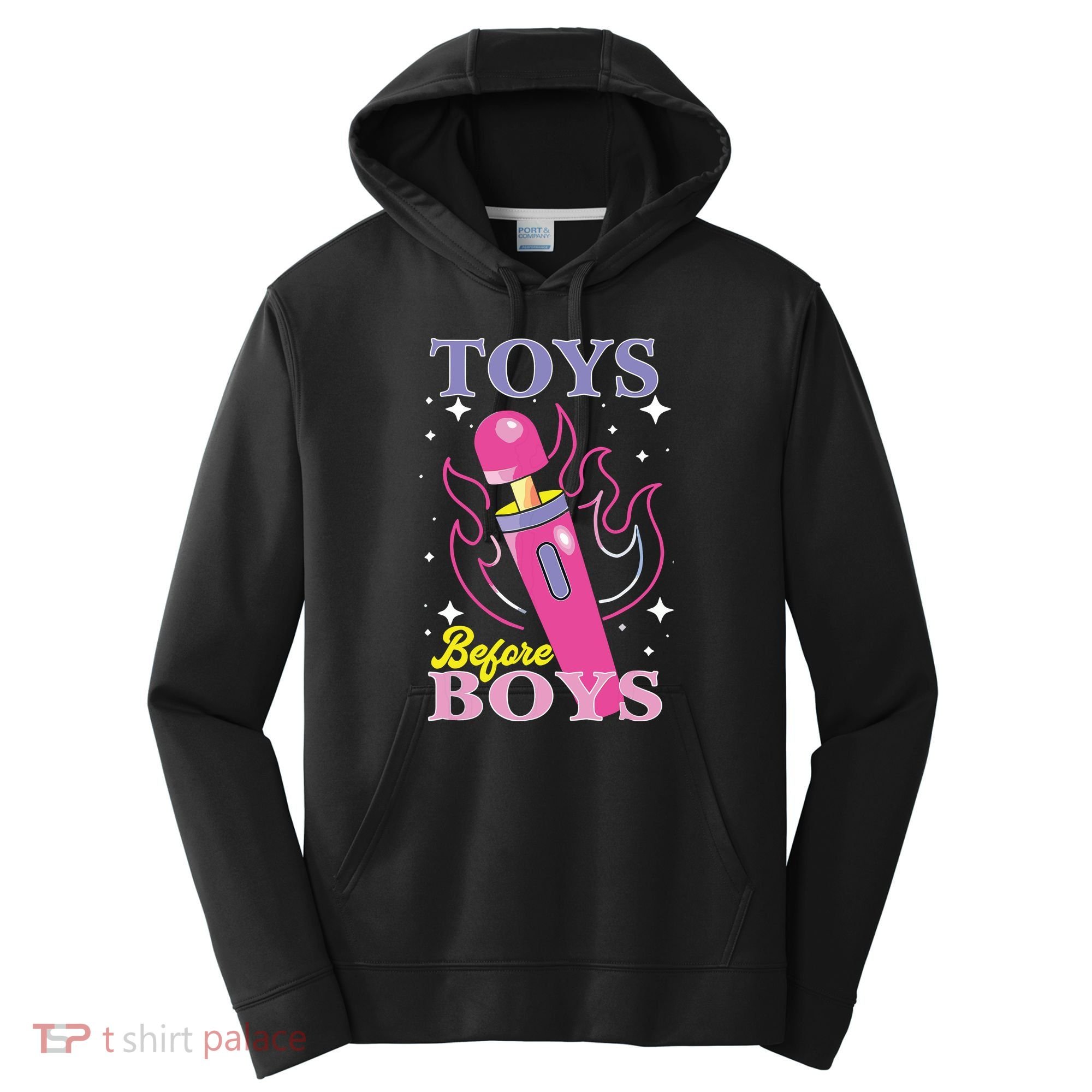 Toys Before Boy Performance Fleece Hoodie