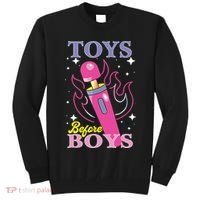 Toys Before Boy Tall Sweatshirt thumb 0