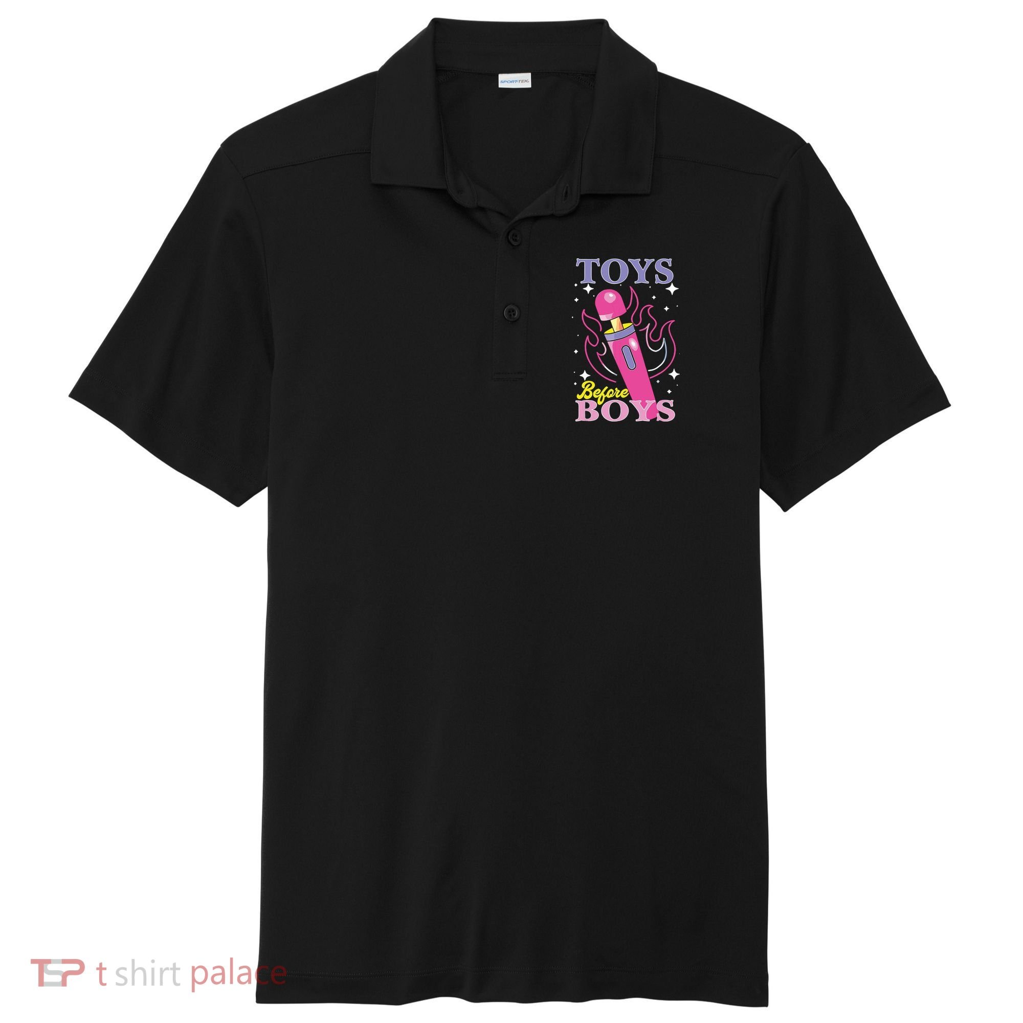 Toys Before Boy Sport-Tek Posi-UV Pro Polo