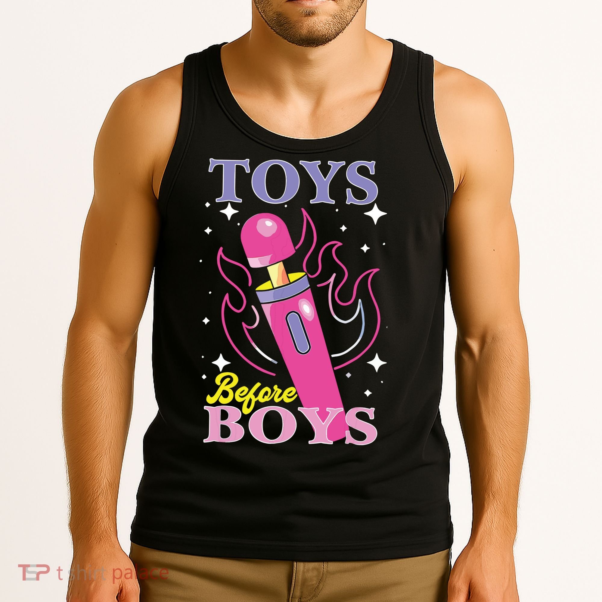 Toys Before Boy Tank Top