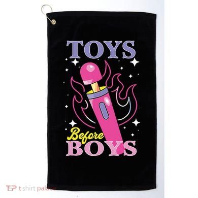 Toys Before Boy Golf Towel