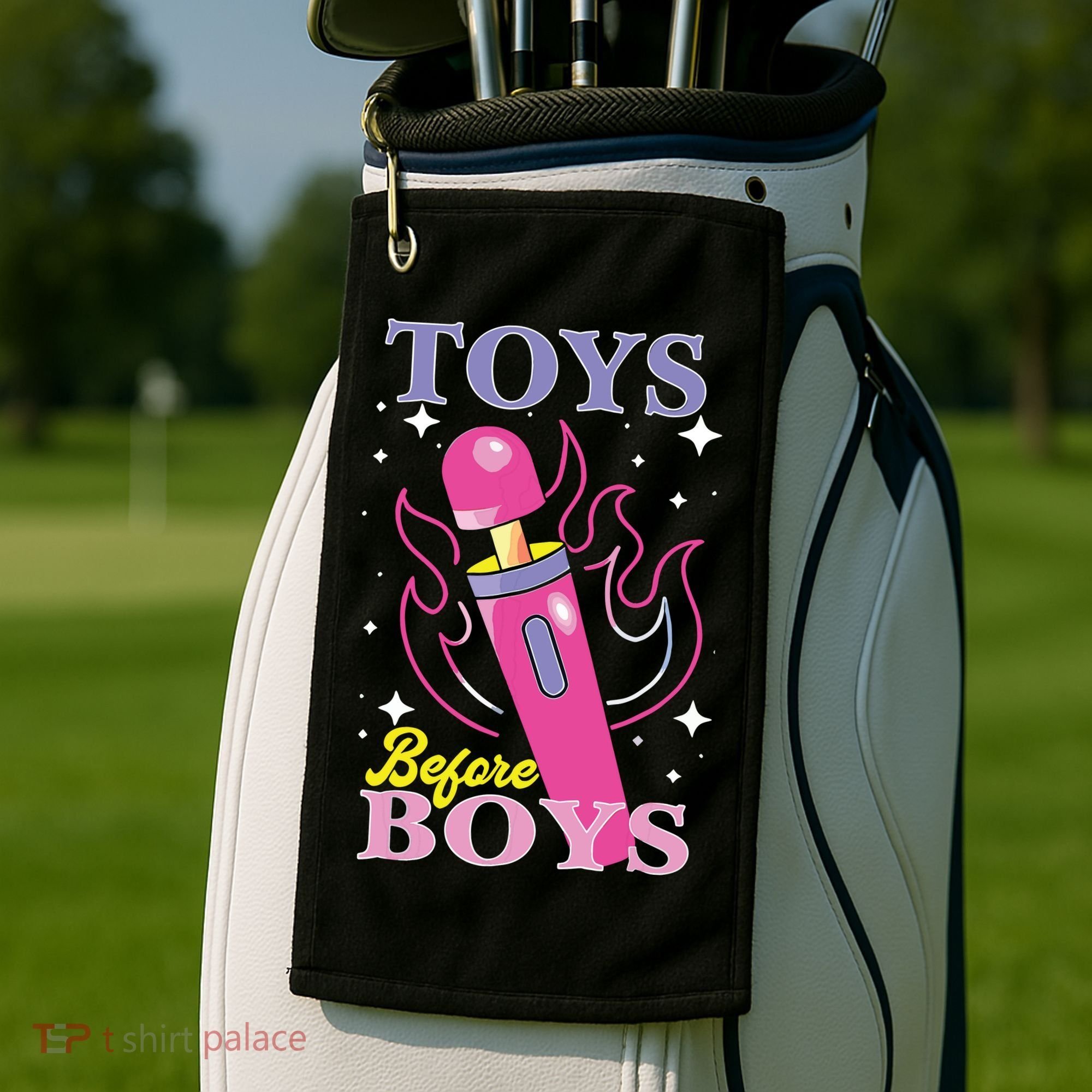 Toys Before Boy Golf Towel