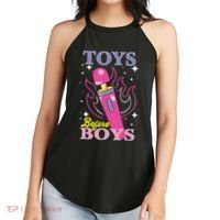 Toys Before Boy Women's Perfect Tri Rocker Tank thumb 2